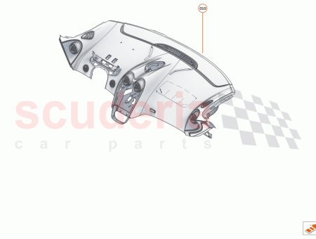 Photo of ASSY UPPER FACIA RHD PDC…