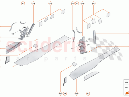 Photo of DOOR CAVITY FOAM BLOCK LH LOWER…
