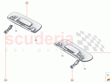 Photo of SUNVISOR FOOT LH…
