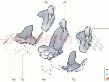 Photo of DRIVER SEAT RAIL SPACER MID…
