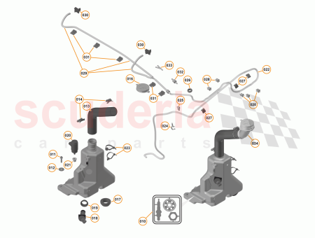 Photo of Filler Neck Windscreen Washer Bottle…