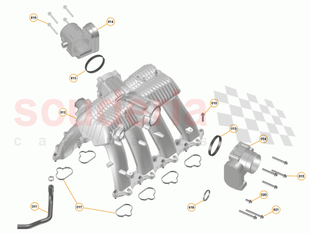 Photo of Inlet Manifold Assy Engine 675LT…