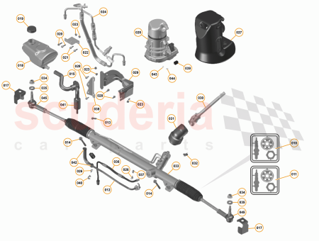 Photo of Steering Rack RHD 675LT…