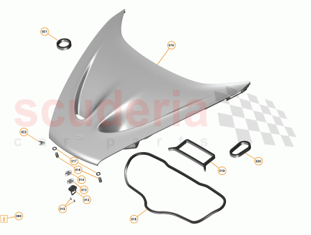 Photo of BADGE TICK FRONT CARBON…