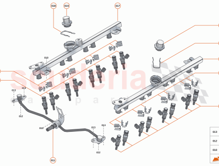 Photo of INJECTOR ENGINE FUEL RAIL…