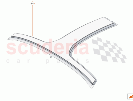 Photo of MACHINED CARBON ROOF ASSY LACQUER…