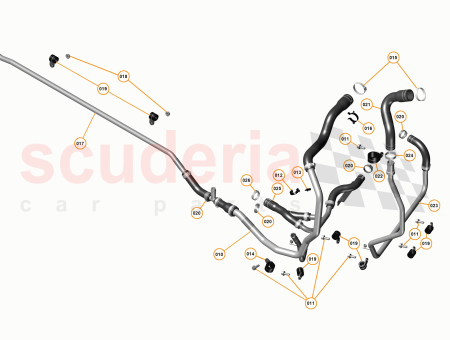 Photo of Pipe Assy Electric Water Pump to E Motor…