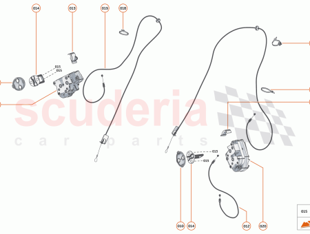 Photo of CABLE DOOR LATCH EXT RELEASE…