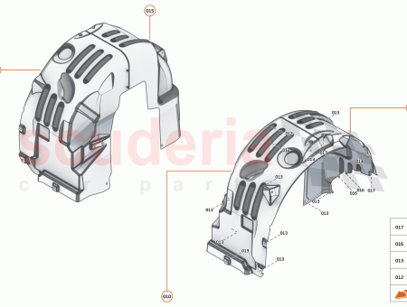 Photo of WHEEL ARCH LINER RR LH 1…