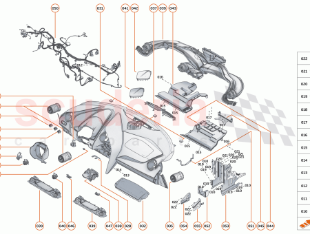 Photo of ASSY LWR FACIA RHD PDC…