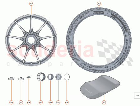 Photo of TYRE WINTER 245 35R 19 FRONT…