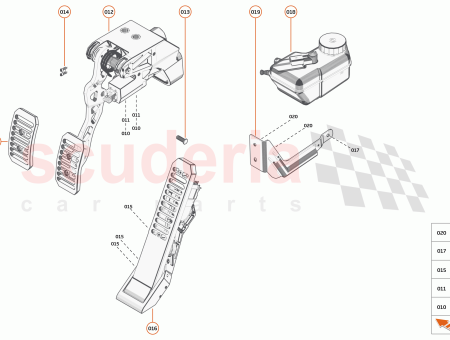 Photo of ASSY BRACKET BRAKE RESERVOIR…