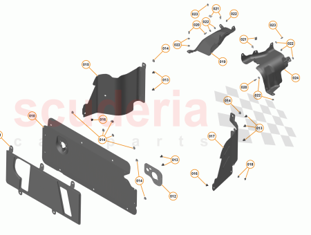 Photo of HEATSHIELD AIR GUIDE FRONT RH…