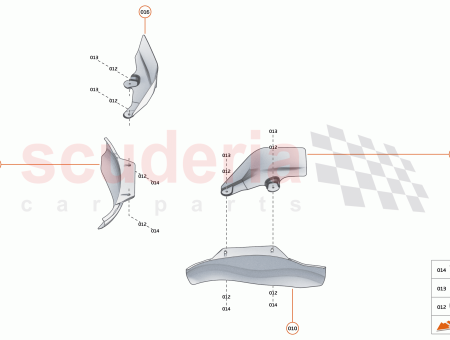 Photo of DEFLECTOR DISC COOLING FRONT LOWER LH…
