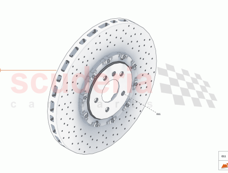 Photo of ASSY BRAKE DISC CERAMIC 390X34…