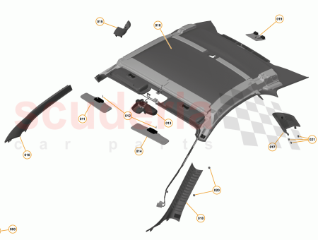 Photo of Sunvisor Leather RH…