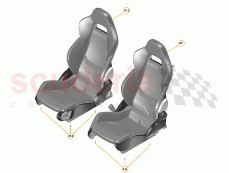 Photo of ASSY SEAT ELECTRIC RHD DRIVER CF…