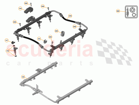 Photo of Fuel Rail Assy Engine…