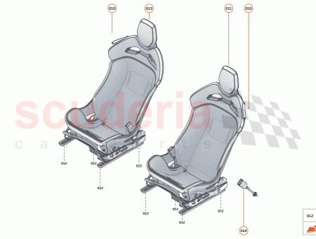 Photo of ASSY RACE SEAT CLUB SPORT LHD DRVR…