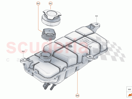 Photo of ASSY HEADER TANK CAP AL…