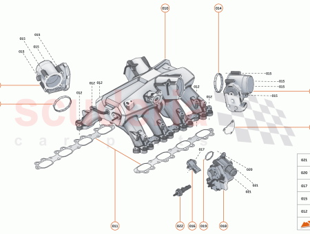Photo of INLET MANIFOLD ASSY ENGINE…