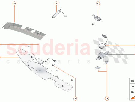 Photo of BRACKET ANTENNA LHD…