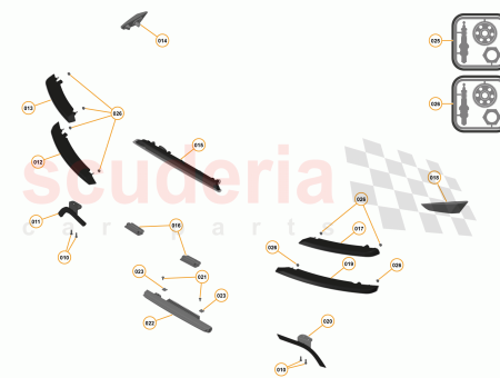Photo of Lamp Reflector Rear LH…
