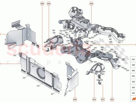 Photo of BRACKET HEATSHIELD MUFFLER…