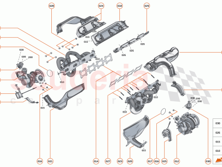 Photo of Stud Exhaust Manifold 675LT…
