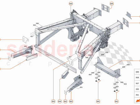 Photo of ASSY RR FRAME…