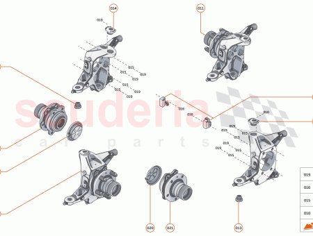 Photo of UPRIGHT SUSPENSION FRONT LH…