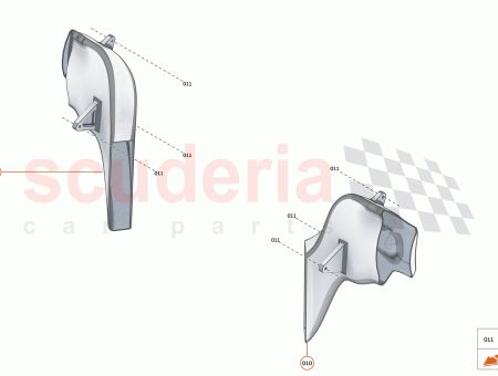 Photo of DUCT BRAKE REAR LH…