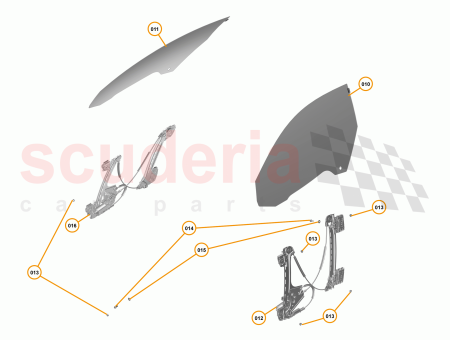 Photo of REGULATOR DOOR GLASS RH…