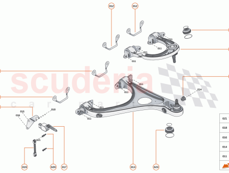 Photo of WISHBONE UPPER FRONT RH…