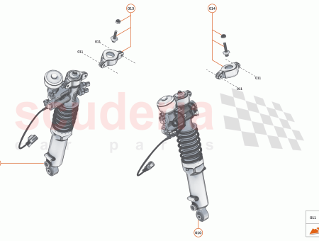 Photo of SUSPENSION UNIT TENNECO REAR LH…