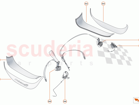 Photo of COVER PANEL ROCKER CARBON BRANDED MCLAREN LH…