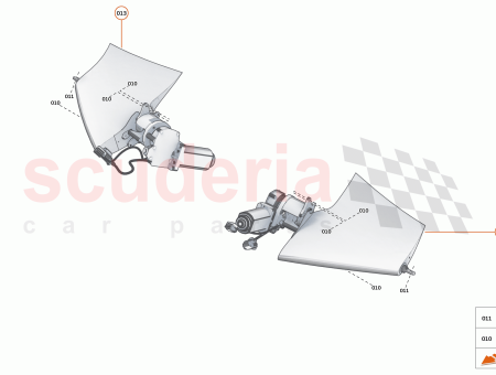 Photo of ASSY ACTUATOR ACTIVE AERO FLAP LH…