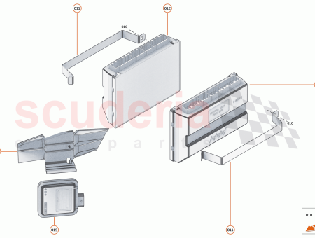 Photo of BRKT HOMELINK ECU…