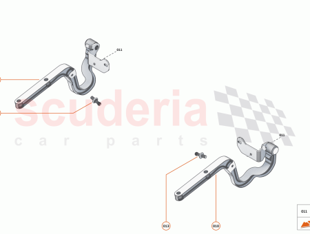 Photo of ASSY HINGE BONNET RH…