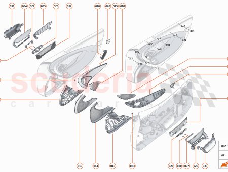 Photo of ASSY COMPLETE UPR SPEAKER MTG CF RH…