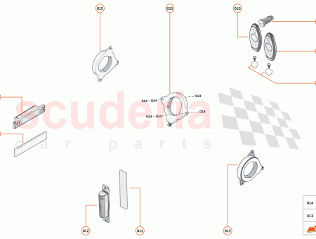 Photo of ASSY KEYFOB LOCK BARREL KIT 315MHZ GT DST…