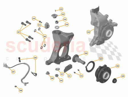 Photo of UPRIGHT SUSPENSION FRONT LH…