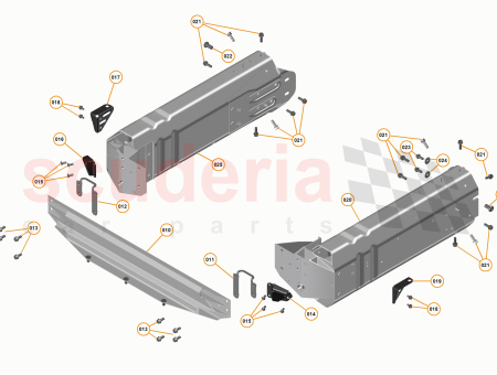 Photo of Bracket Bumper Mounting Front RH…
