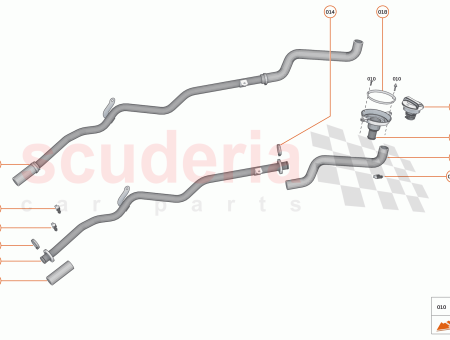 Photo of FILLER PIPE ASSY INC BRACKETS…
