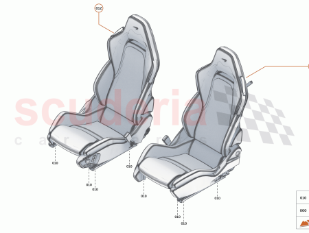Photo of ASSY SEAT MANUAL RHD DRIVER STD…