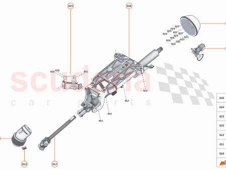 Photo of ASSY QR STEERING WHEEL BOSS…