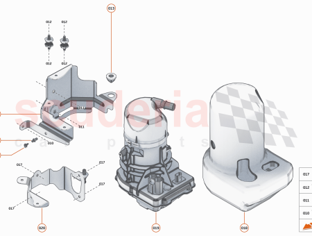 Photo of BRACKET ANTI VIBRATION PUMP RHD…