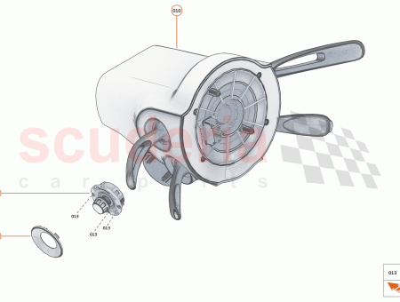 Photo of STEERING COLUMN MODULE MRM WITHOUT NOSE LIFT MODULE…