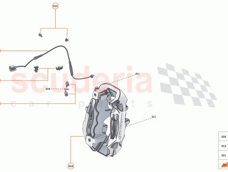 Photo of OPT BRAKE CALIPER NOPAD 6POT CCM R FR…