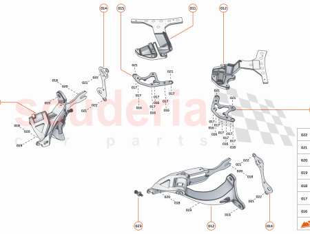 Photo of GASKET HINGE UPR STATIC…